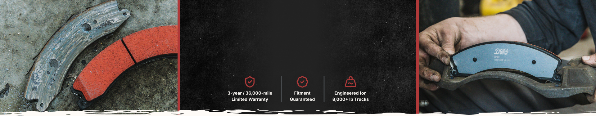 Severe-Duty Brake Pads