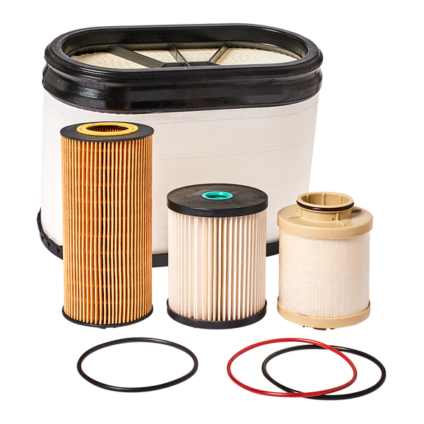 プレフォー Doc's Diesel Filter Set Fits Ford 6.4L Powerstroke 08-10 | FD4617