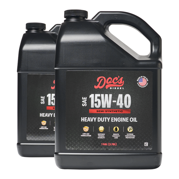 Doc's Diesel 15W-40 SEMI Synthetic Heavy-Duty Diesel Oil