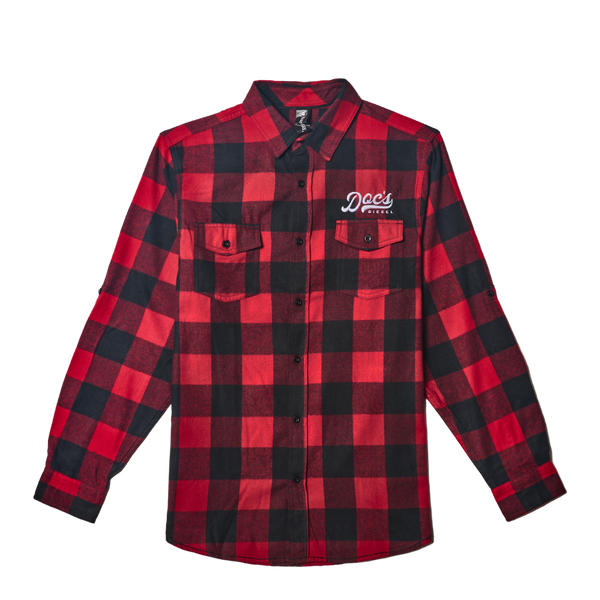 靴 diesel redtartan check Doc's Diesel Cold Start Flannel