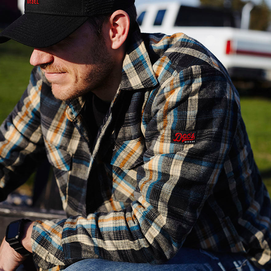 Doc's Diesel The Contractor Flannel lifestyle