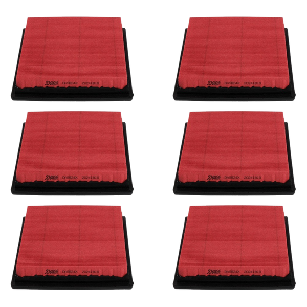 Doc's Auto Parts MaxFlow Performance Engine Air Filter DA5824X (Quantity 6)