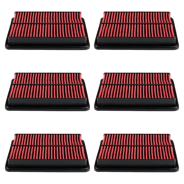 Doc's Auto Parts MaxFlow Performance Engine Air Filter DA6280X (Quantity 6)