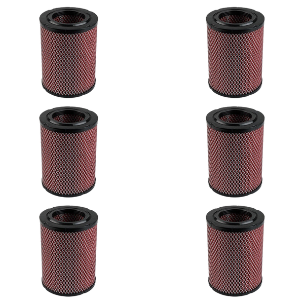 Doc's Auto Parts MaxFlow Performance Engine Air Filter DA5433X (Quantity 6)