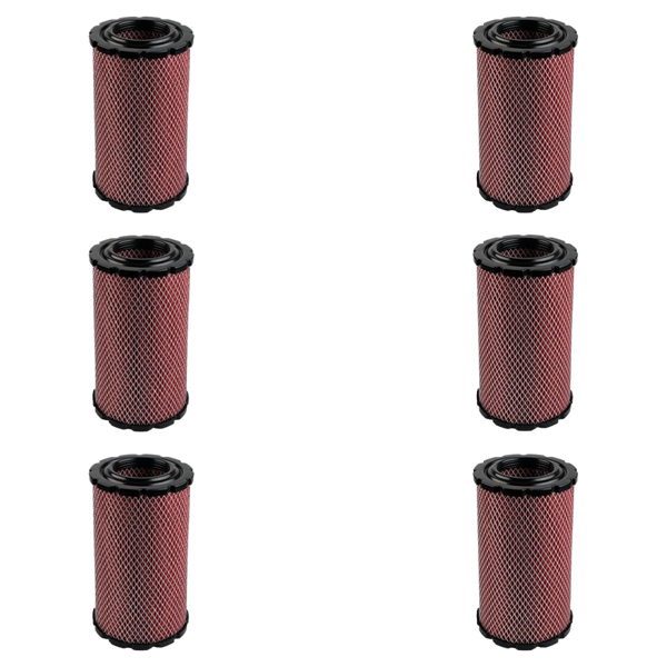 Doc's Auto Parts MaxFlow Performance Engine Air Filter DA5841X (Quantity 6)