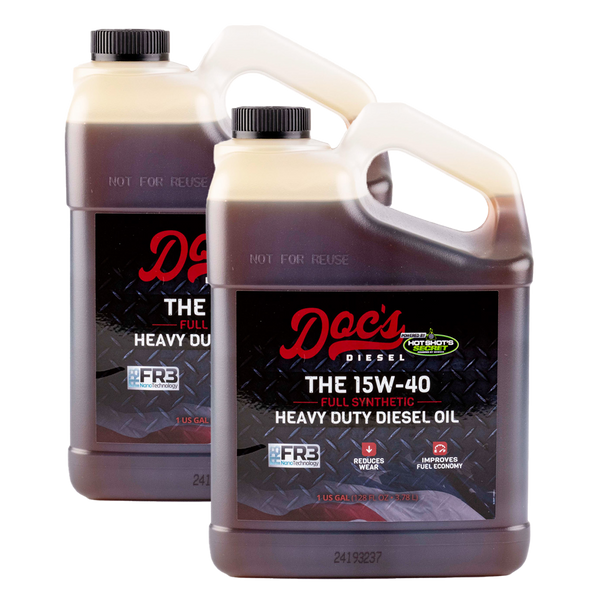 Doc's Diesel The 15W-40 Full Synthetic Heavy Duty Diesel Oil brand_Hot Shot's Gallons 2