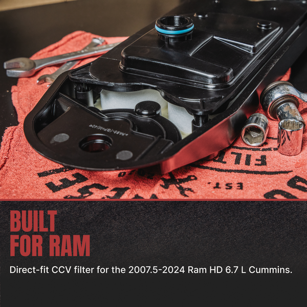 Doc's Diesel Dodge RAM 6.7L Cummins CCV Filter 2007.5-2024
