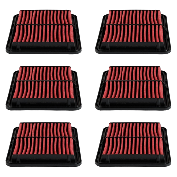 Doc's Auto Parts MaxFlow Performance Engine Air Filter DA5592X (Quantity 6)