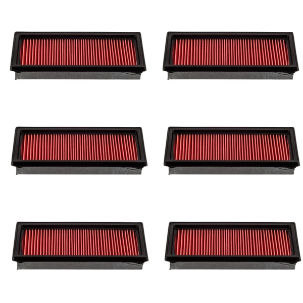 Doc's Auto Parts Engine Air Filter DA10025 (Quantity 6)