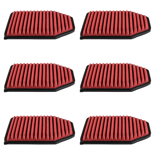 Doc's Auto Parts MaxFlow Performance Engine Air Filter DA5819X (Quantity 6)