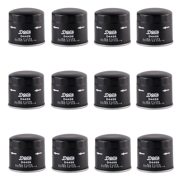 Doc's Auto Parts Oil Filter D4459 (Quantity 12)