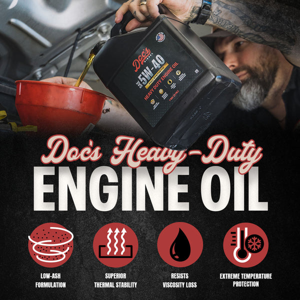 Doc's Diesel 5W-40 Full Synthetic Heavy Duty Diesel Oil Enhanced Brand Content 1 brand_Doc's Diesel
