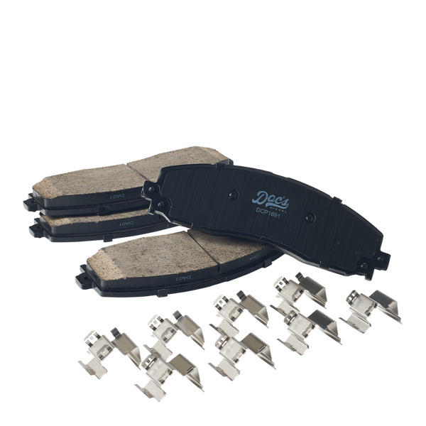 Doc's Diesel Ford 6.7L Powerstroke Ceramic Rear Brake Pads 2012-2022 F250, 2013-2022 F350, 2013-2016 F450
