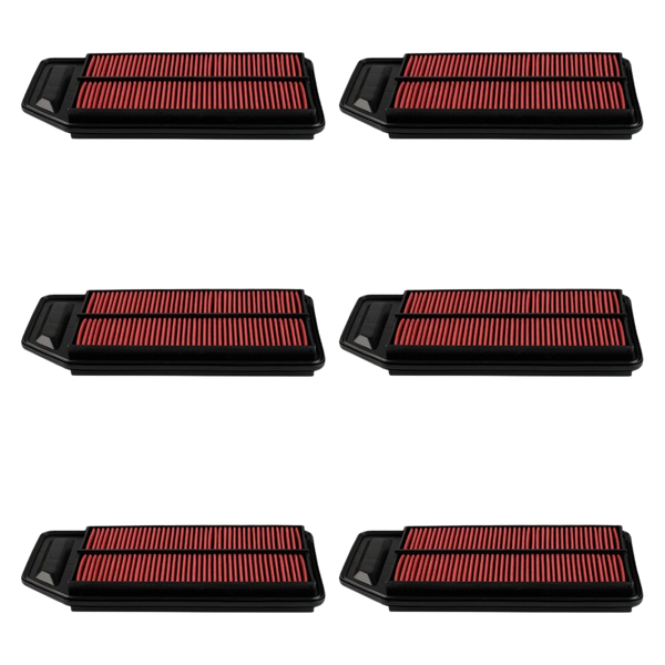 Doc's Auto Parts MaxFlow Performance Engine Air Filter DA5503X (Quantity 6)