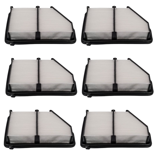Doc's Auto Parts Engine Air Filter DA10496 (Quantity 6)