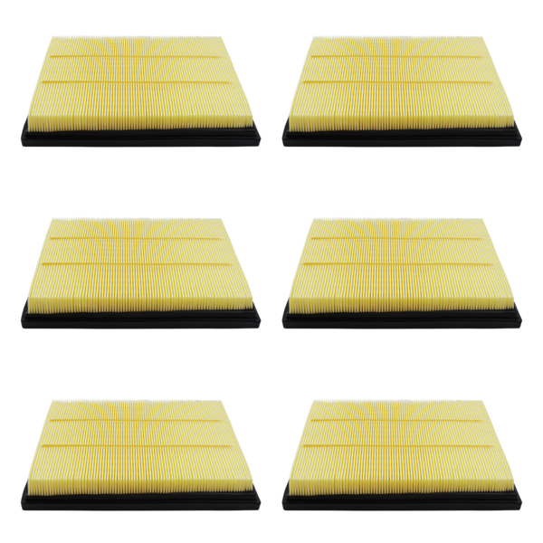 Doc's Auto Parts Engine Air Filter DA11968 (Quantity 6)