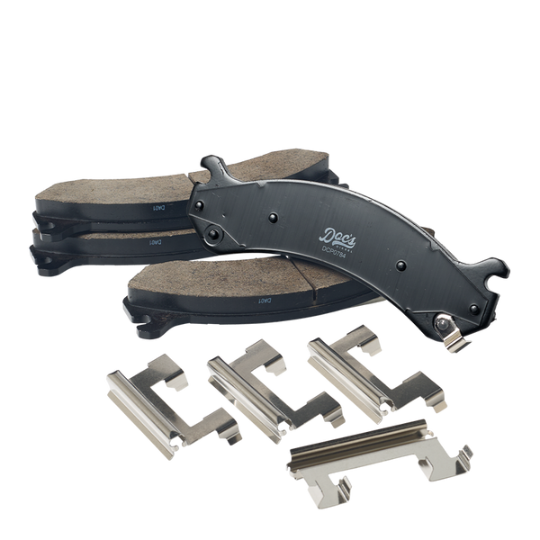 Doc's Diesel Chevrolet/GMC 6.6L Duramax 2500HD/3500HD SRW Ceramic Front Brake Pads 2001-2010