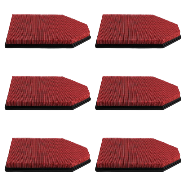 Doc's Auto Parts MaxFlow Performance Engine Air Filter DA6147X (Quantity 6)