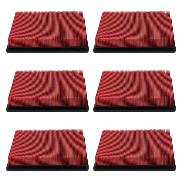 Doc's Auto Parts MaxFlow Performance Engine Air Filter DA4880X (Quantity 6)