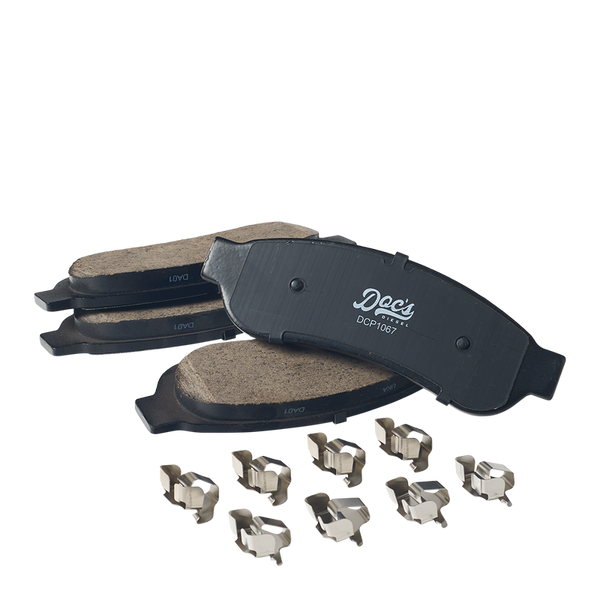 Doc's Diesel Ford 6.0L/7.3L Powerstroke DRW Ceramic Rear Brake Pads 2005-2007 F-350, 2011-2013 F-250, 2011-2012 F-350