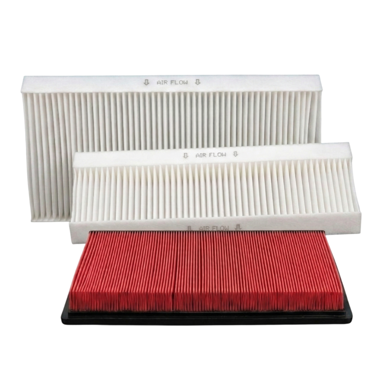Doc's Auto Parts cabin and engine air filter kit for gas trucks