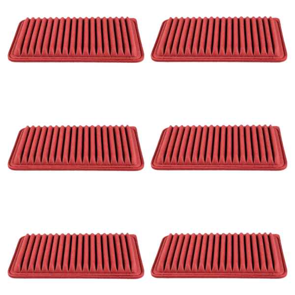 Doc's Auto Parts MaxFlow Performance Engine Air Filter DA5432X (Quantity 6)