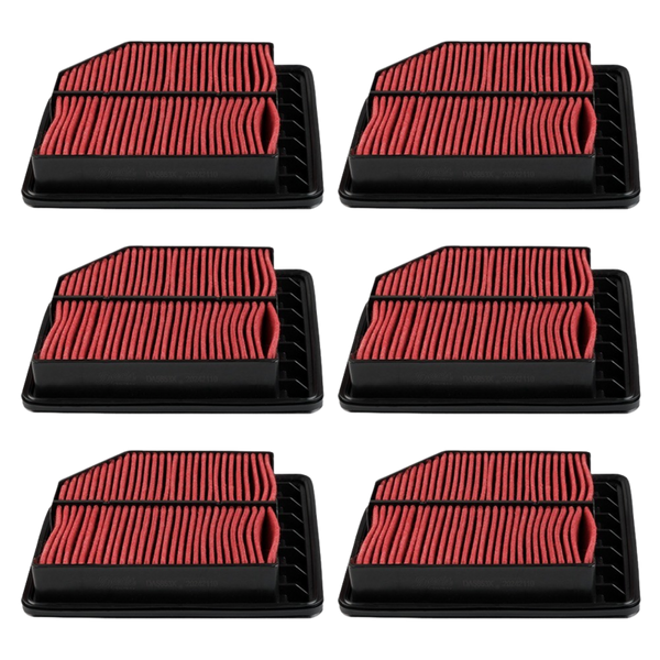 Doc's Auto Parts MaxFlow Performance Engine Air Filter DA5653X (Quantity 6)
