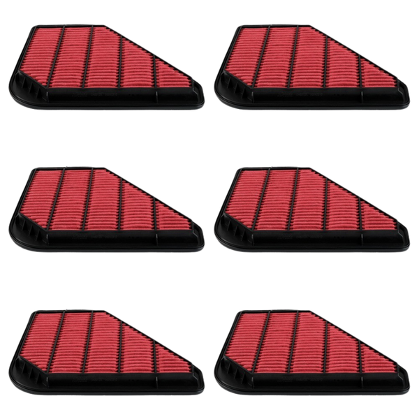 Doc's Auto Parts MaxFlow Performance Engine Air Filter DA6313X (Quantity 6)