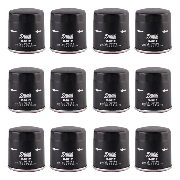 Doc's Auto Parts Oil Filter D4612 (Quantity 12)