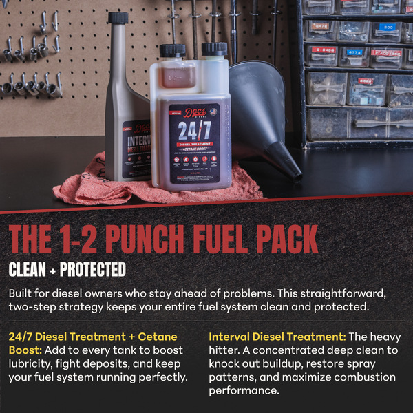 Doc's Diesel The 1-2 Punch Fuel Pack