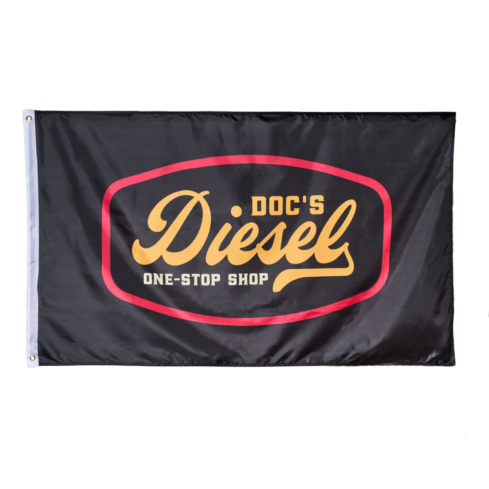Doc's Diesel Shop Flag