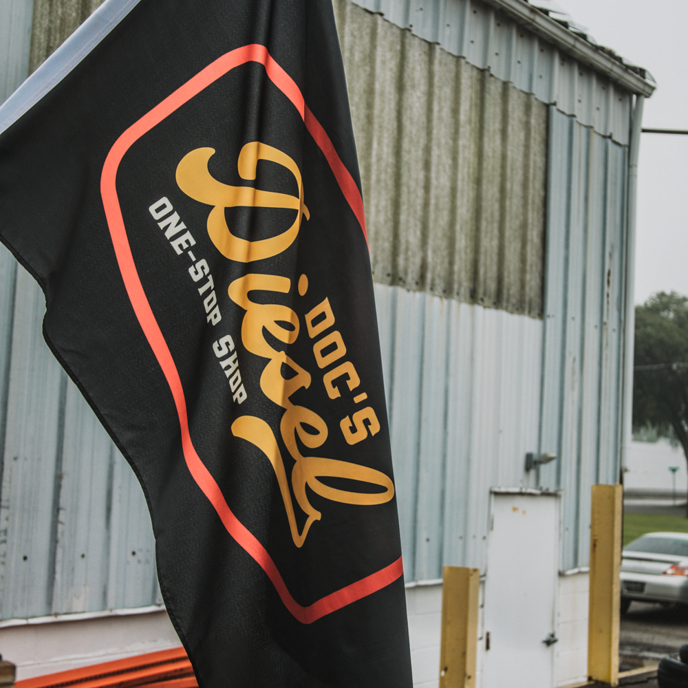 Doc's Diesel Shop Flag Lifestyle