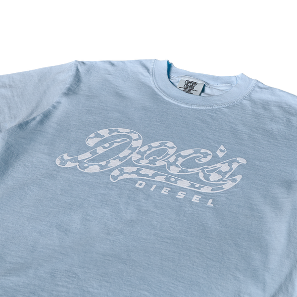 Blue Pastures Tee Up Close Logo