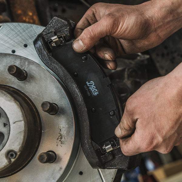 Doc's Diesel Ceramic Brake Pads and Drilled and Slotted Rotor Kit Lifestyle