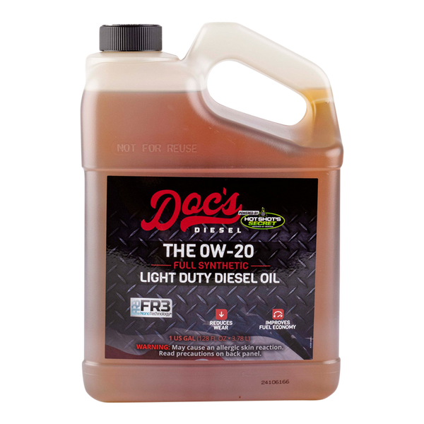 Doc's Diesel The 0W-20 Full Synthetic Heavy Duty Diesel Oil Gallons 1