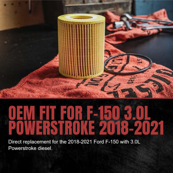Doc's Diesel Ford F-150 3.0L Powerstroke Oil Filter 2018-2021