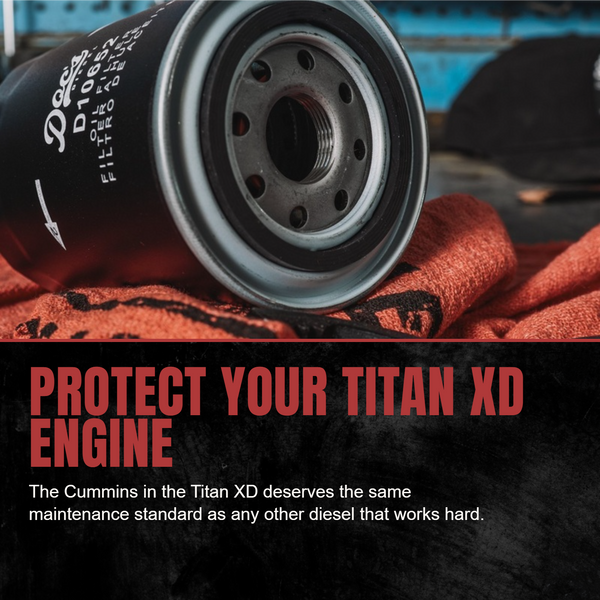 Doc's Diesel Nissan Titan XD 5.0L Cummins Oil Filter 2016-2019
