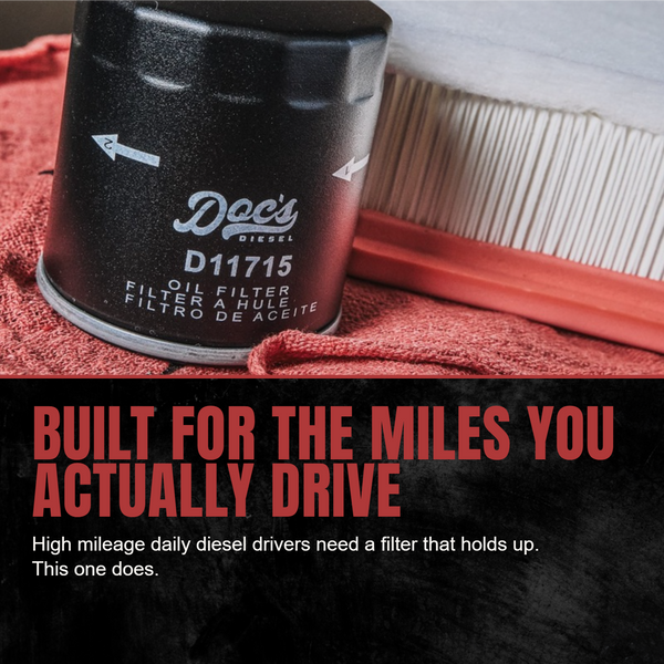 Doc's Diesel Chevrolet/GMC 3.0L Duramax Oil Filter 2020-2026