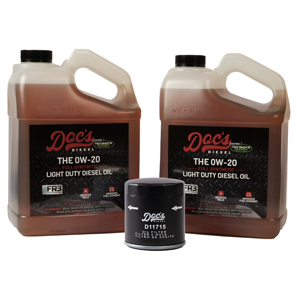 Doc's Chevrolet/GMC 3.0L Duramax 0W-20 Full Synthetic Oil Change Kit 2020-2024