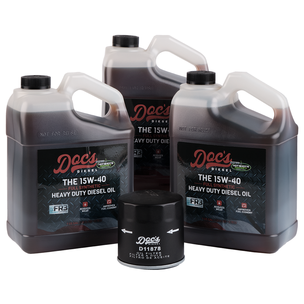 Doc's Diesel Chevrolet/GMC 6.6L Duramax 15W-40 Full Synthetic Oil Change Kit 2020-2024