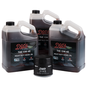 Doc's Chevrolet/GMC 6.6L Duramax 15W-40 Full Synthetic Oil Change Kit 2020-2024