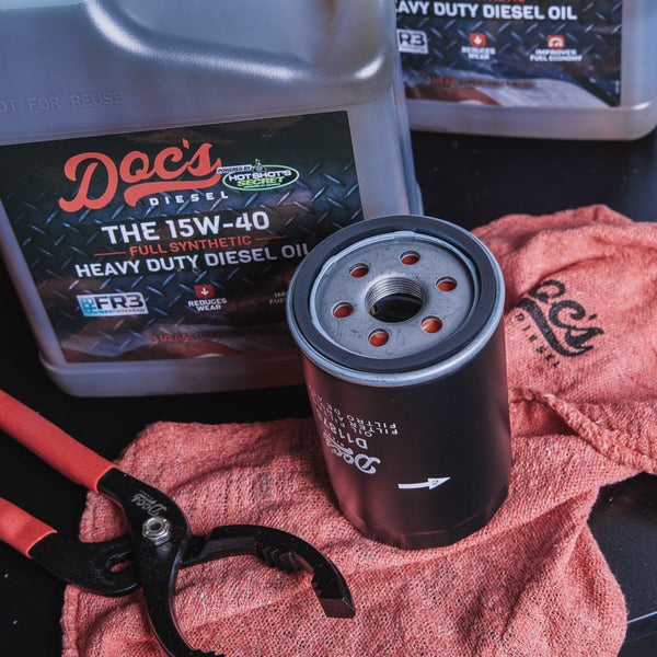 Doc's Diesel Chevrolet/GMC 6.6L Duramax 15W-40 Full Synthetic Oil Change Kit 2020-2025 brand_Hot Shot's