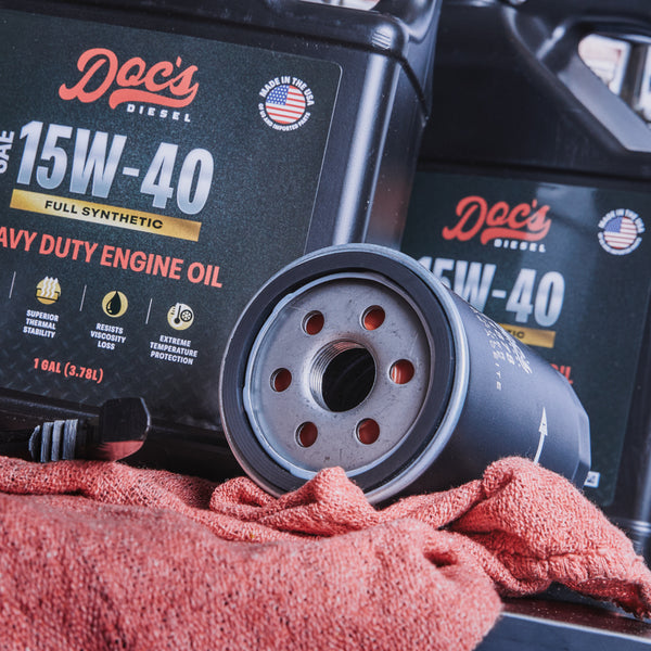 Doc's Diesel Chevrolet/GMC 6.6L Duramax 15W-40 Full Synthetic Oil Change Kit 2020-2025 brand_Doc's Diesel