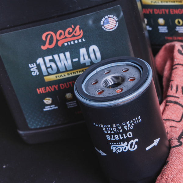 Doc's Diesel Chevrolet/GMC 6.6L Duramax 15W-40 Full Synthetic Oil Change Kit 2020-2025 brand_Doc's Diesel