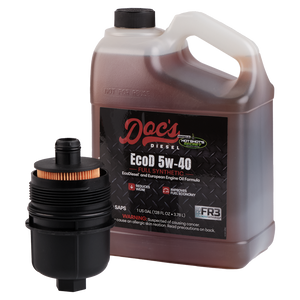 Doc's Jeep Wrangler/Gladiator 3.0L + Dodge RAM 1500 3.0L EcoDiesel 5W-40 Full Synthetic Oil Change Kit 2020-2024