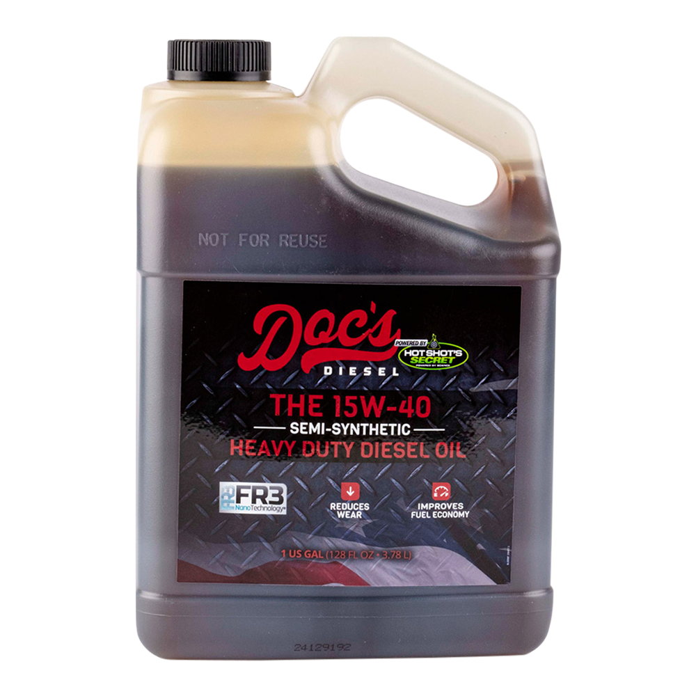 Doc's Diesel The 15W-40 SEMI Synthetic Heavy Duty Diesel Oil brand_Hot Shot's Gallons 1