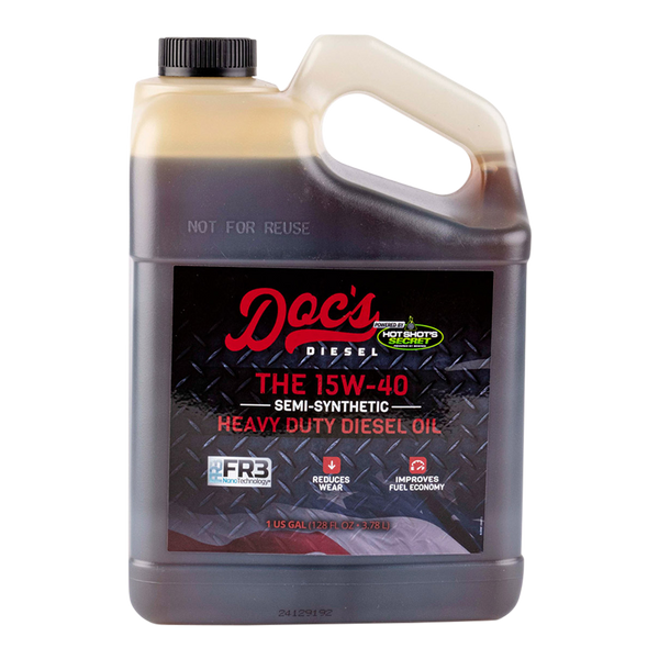Doc's Diesel The 15W-40 SEMI Synthetic Heavy Duty Diesel Oil brand_Hot Shot's Gallons 1