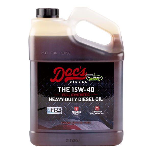 Doc's Diesel The 15W-40 Full Synthetic Heavy Duty Diesel Oil brand_Hot Shot's