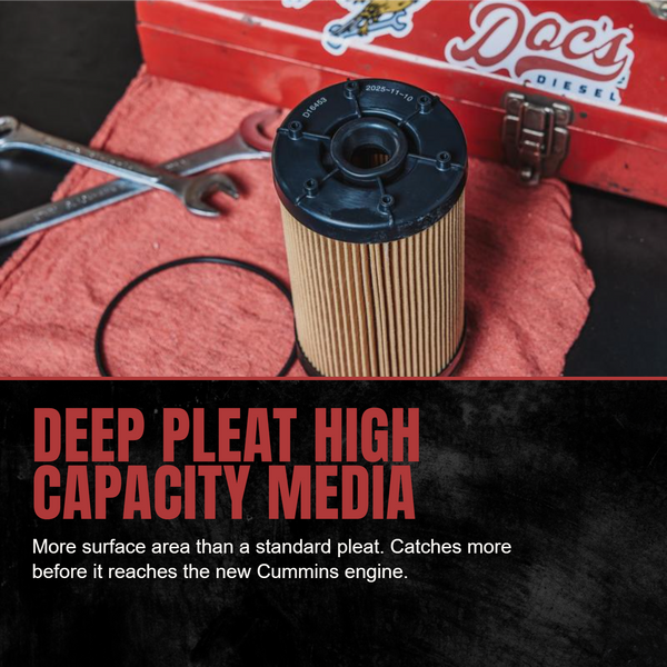 Doc's Diesel Ram 6.7L Cummins Oil Filter 2025-2026