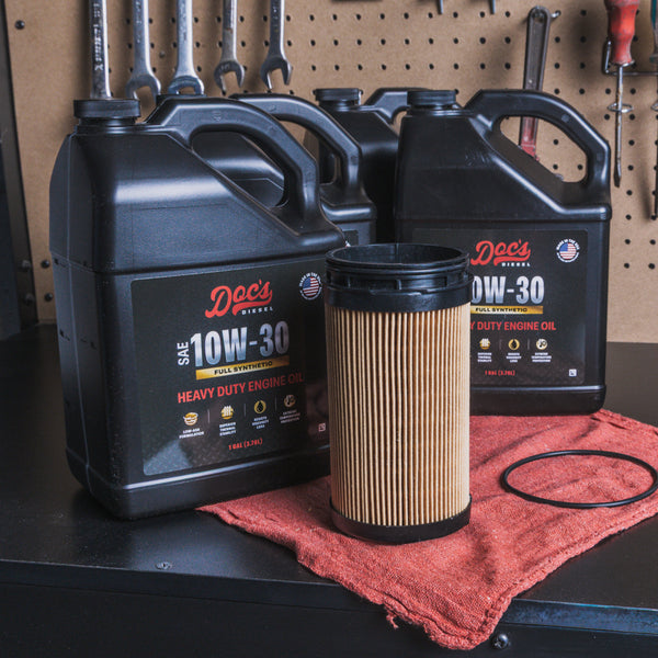 Doc's Diesel RAM 6.7L Cummins 10W-30 Full Synthetic Oil Change Kit 2025-2026 Lifestyle brand_Doc's Diesel (Quantity 4)